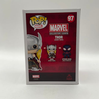 Thor (Secret Wars) Funko Pop! Marvel Collector Corps #97 Exclusive