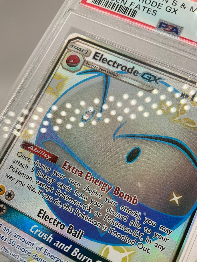 Electrode GX Pokemon Hidden Fates Full Art #SV57 PSA 10