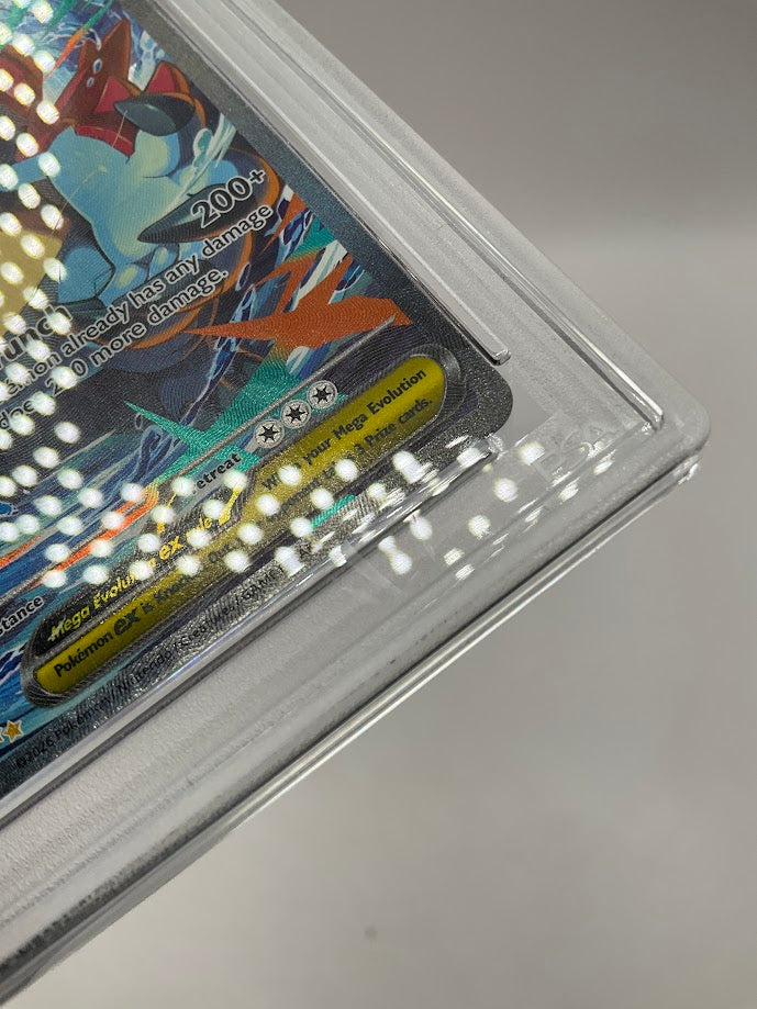 Mega Feraligatr ex Pokemon Ascended Heroes Special Illustration Rare #274 PSA 9