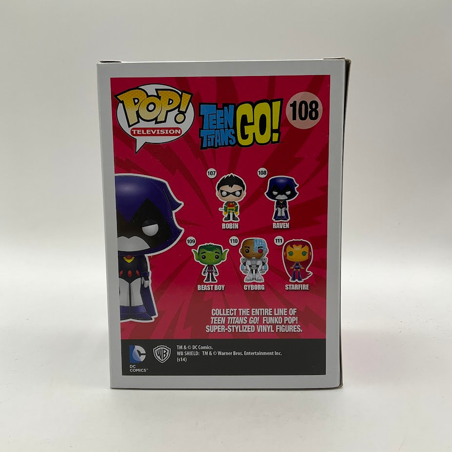 Raven (Purple) Funko Pop! Teen Titans Go! #108