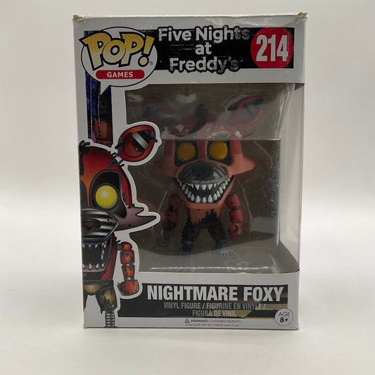 Nightmare Foxy Funko Pop! Five Nights at Freddy's #214