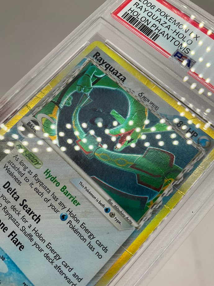 Rayquaza Pokemon Holo Phantoms Holo #16 PSA 1