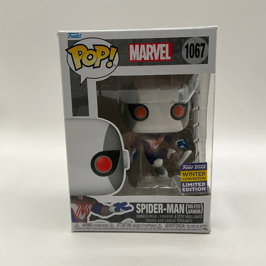 Spider-Man (Bug-Eyes Armor) Funko Pop! Marvel #1067 2022 Winter Convention