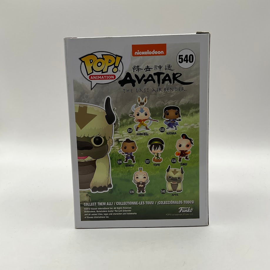 Appa Funko Pop! Avatar The Last Airbender #540