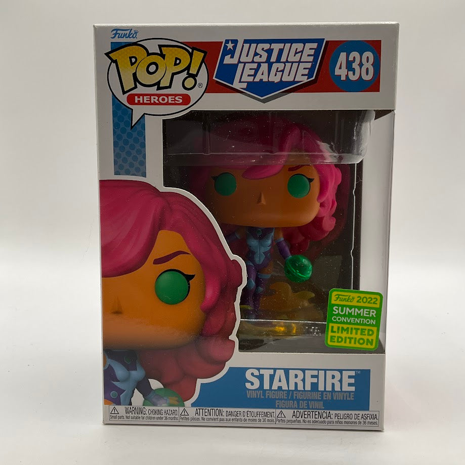 Starfire Funko Pop! Justice League #438 2022 Summer Convention