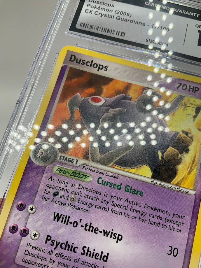 Dusclops Pokemon EX Crystal Guardians #17 CGC 10