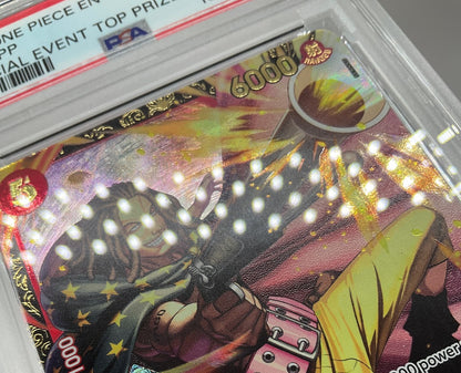 Yasopp One Piece Card Game Official Event Top Prize #013 PSA 10