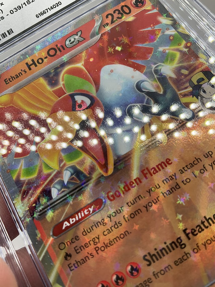 Ethan's Ho-Oh ex Pokemon Destined Rivals Holo #039 CGC 10