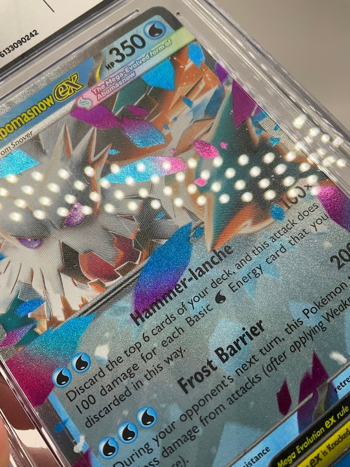 Mega Abomasnow ex Pokemon Mega Evolution Holo #036 CGC 8.5