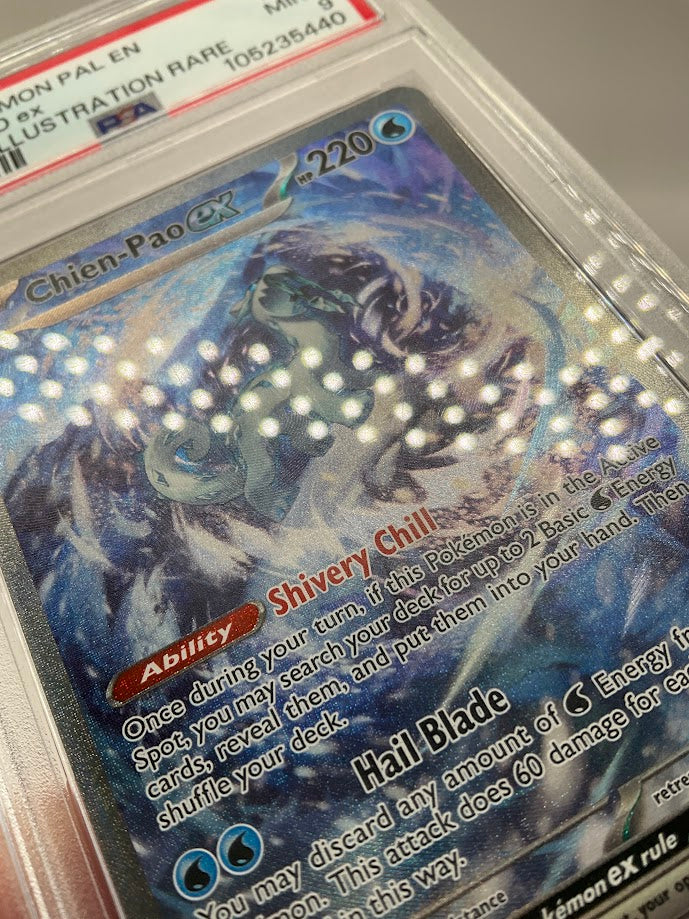 Chien-Pao ex Pokemon Paldea Evolved Special Illustration Rare #261 PSA 9