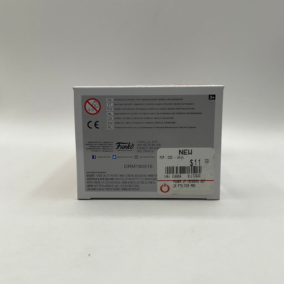 Whis Funko Pop! Dragon Ball Super #317