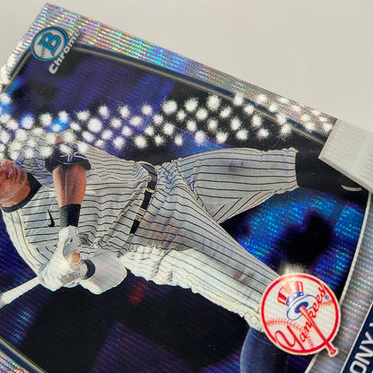 Anthony Volpe 2023 Bowman Chrome Wave Refractor RC 079/100 #11