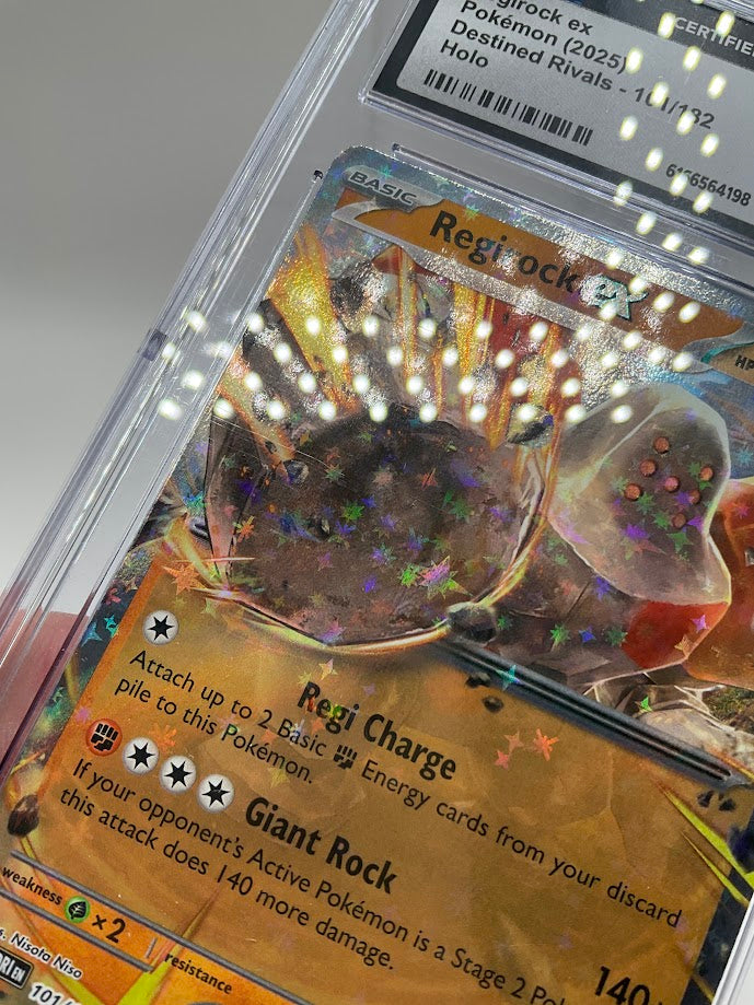 Regirock ex Pokemon Destined Rivals Holo #101 CGC 9