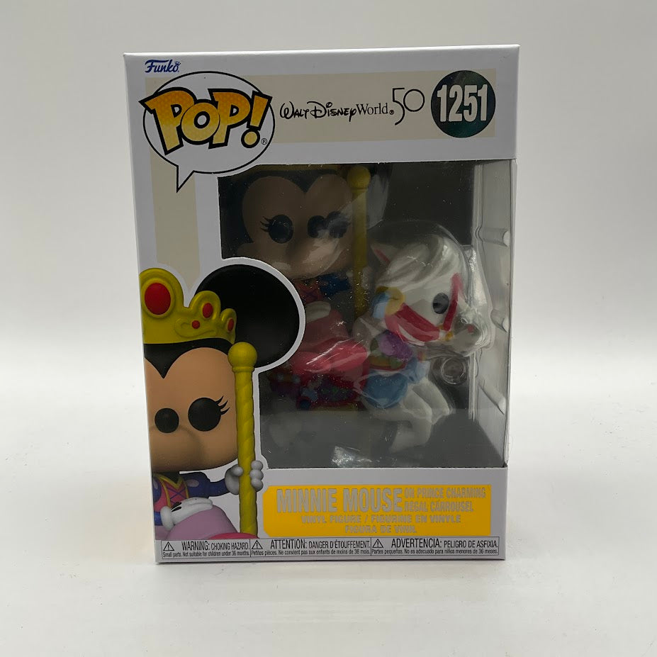 Minnie Mouse On Price Charming Regal Carrousel Funko Pop! Disney 50 #1251