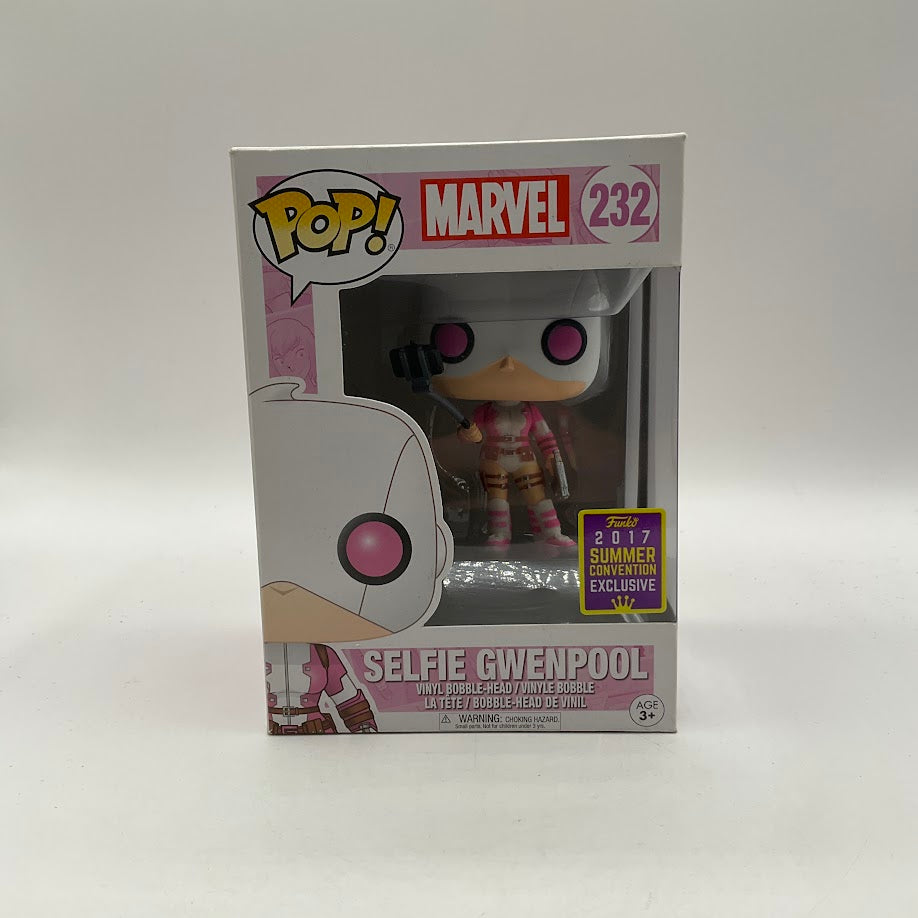 Selfie Gwenpool Funko Pop! Marvel #232 2017 Summer Convention、Funko、kayou