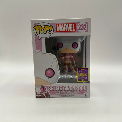 Selfie Gwenpool Funko Pop! Marvel #232 2017 Summer Convention