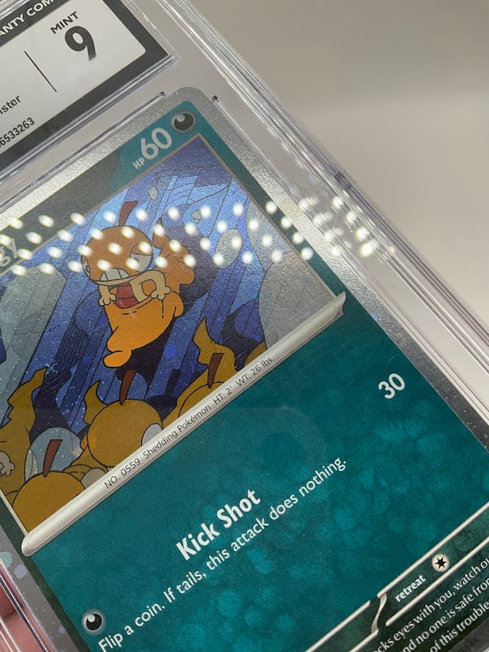 Scraggy Pokemon Journey Together Single Pack Blister Promo #186 CGC 9