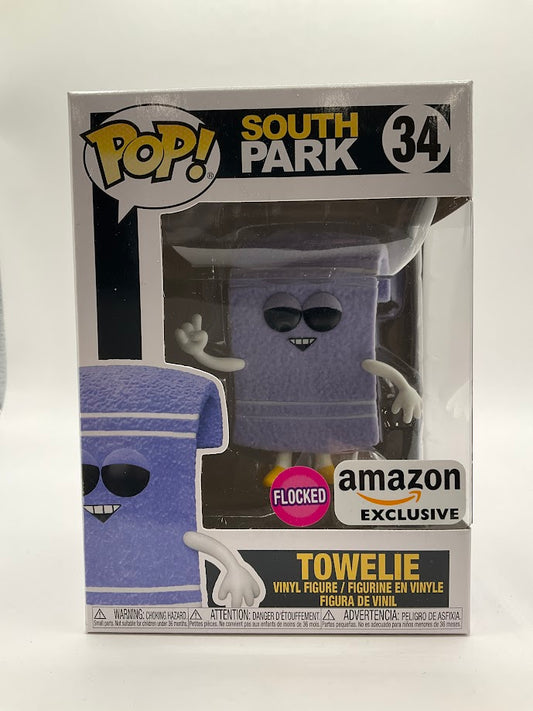 Towelie Funko Pop! South Park #34 Flocked Amazon Exclusive