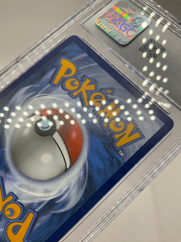 Team Rocket's Wobbuffet Pokemon Destined Rivals ETB Promo #203 CGC 8.5