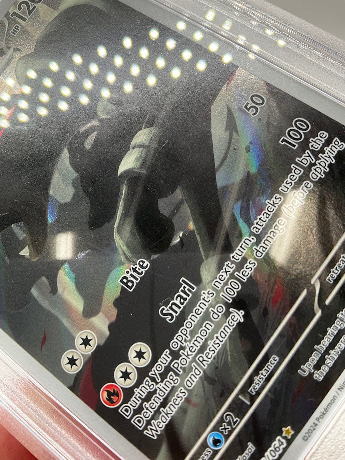 Houndoom Pokemon Shrouded Fable Illustration Rare #066 PSA 9