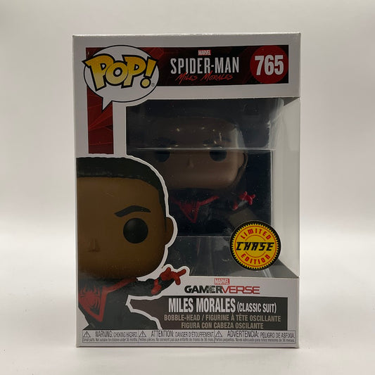 Miles Morales (Classic Suit) Funko Pop! Spider-Man Miles Morales #765 Chase