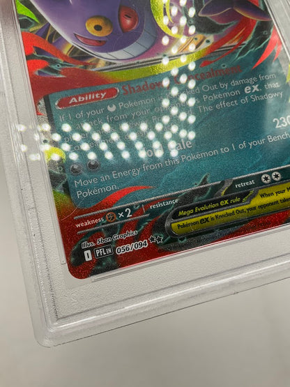 Mega Gengar ex Pokemon Phantasmal Flames #056 PSA 9