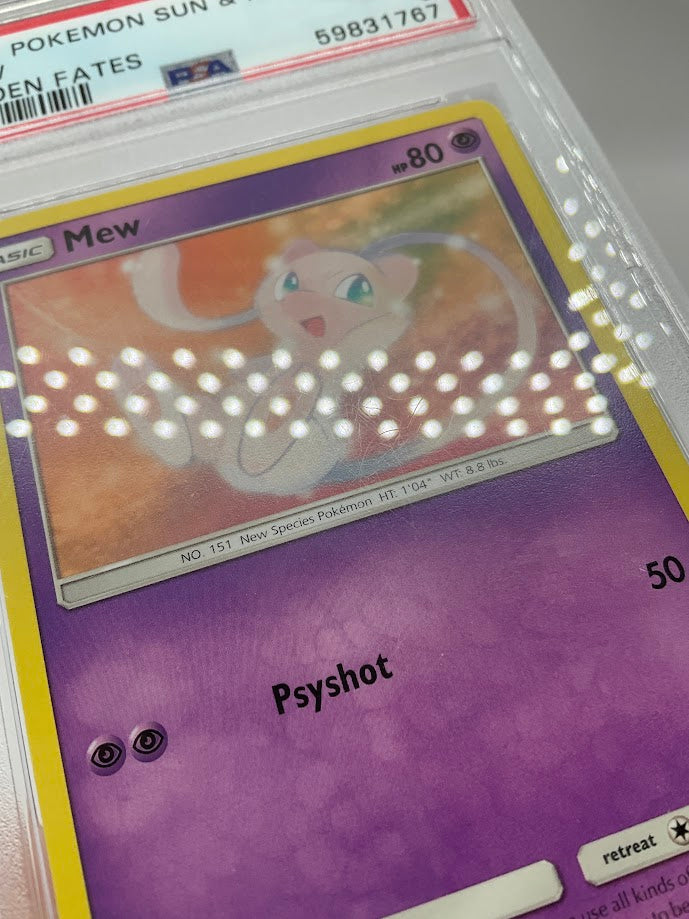 Mew Pokemon Hidden Fates #32 PSA 9
