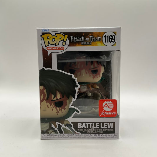 Battle Levi Funko Pop! Attack on Titan #1169 AE Exclusive
