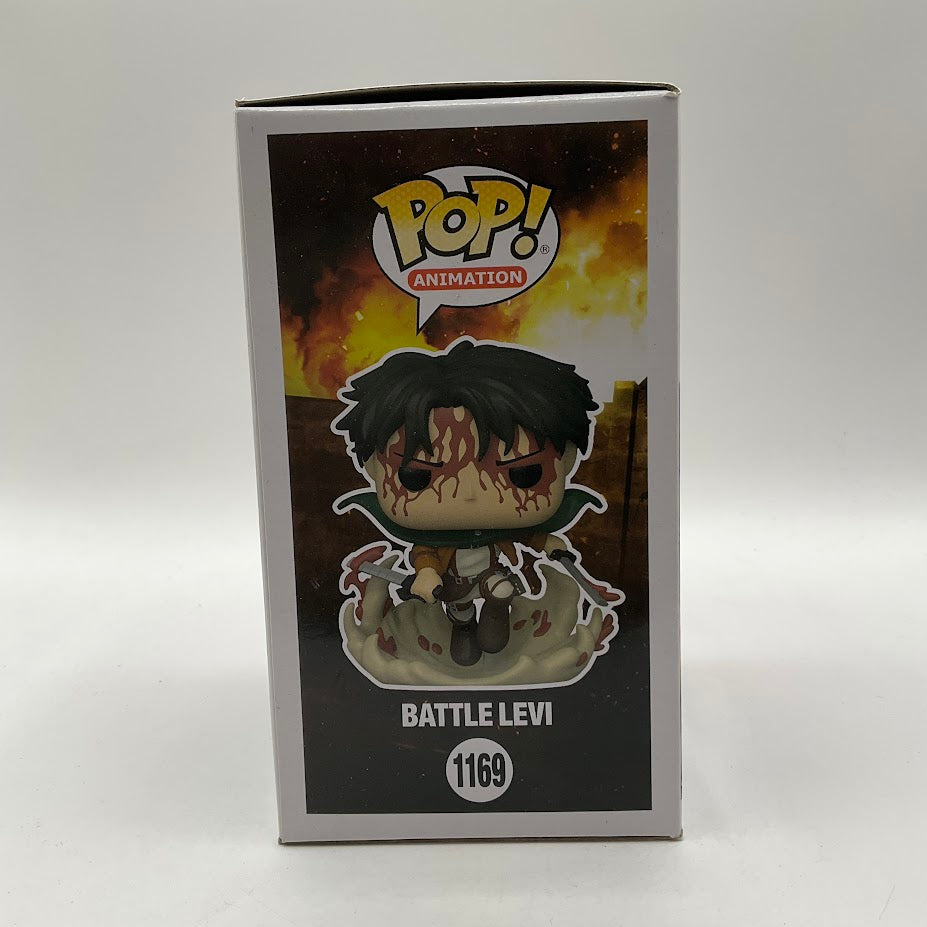 Battle Levi Funko Pop! Attack on Titan #1169 AE Exclusive
