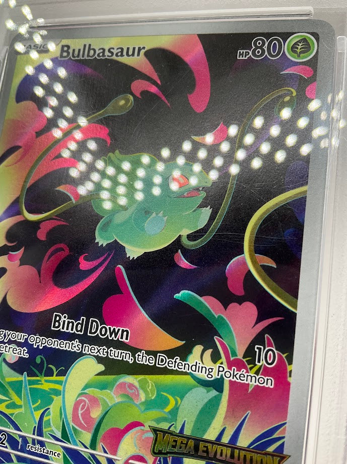 Bulbasaur Pokemon Mega Evolutions Enhanced Topper #133 PSA 10