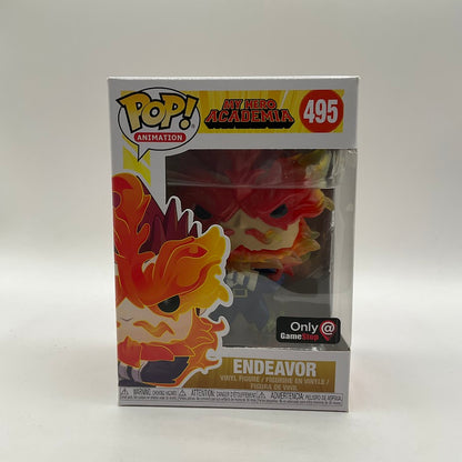 Endeavor Funko Pop! My Hero Academia #495 GameStop Exclusive