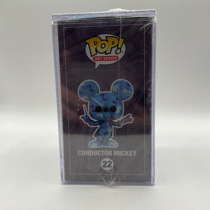 Conductor Mickey Funko Pop! Disney #22 Art Series Walmart Exclusive