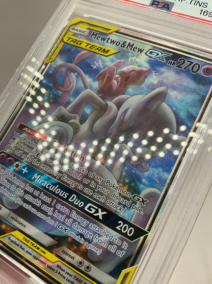 Mewtwo & Mew GX Pokemon Power Partnership Tins Promo Full Art #SM191 PSA 10 #2