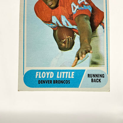 Floyd Little 1968 Topps RC #173 Denver Broncos VG-EX - Collector Store LLC