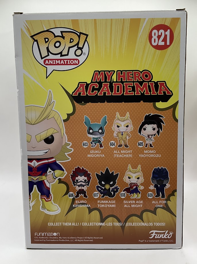 All Might Funko Pop! My Hero Academia #821