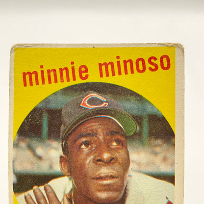 Minnie Minoso 1959 Topps #80 Cleveland Indians PR - Collector Store LLC