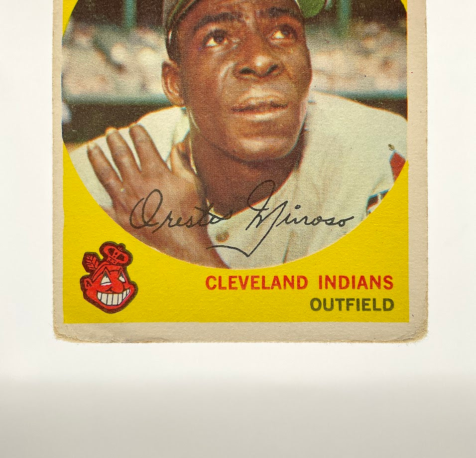 Minnie Minoso 1959 Topps #80 Cleveland Indians PR - Collector Store LLC
