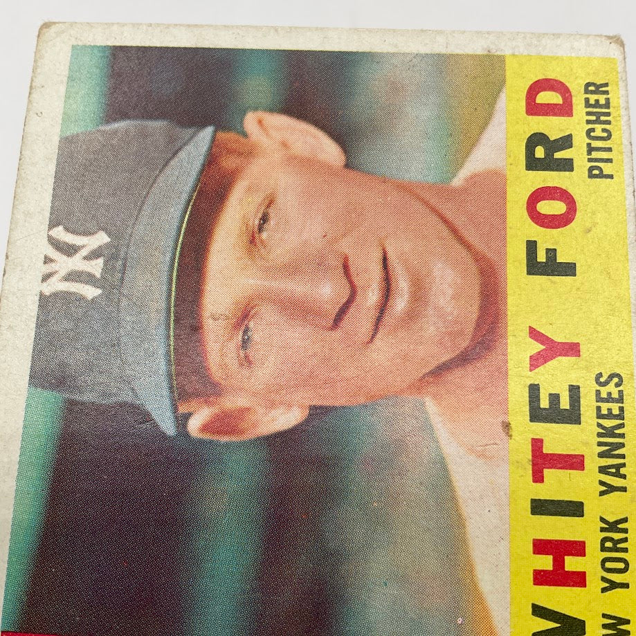 Whitey Ford 1960 Topps #35 New York Yankees VG #2 - Collector Store LLC