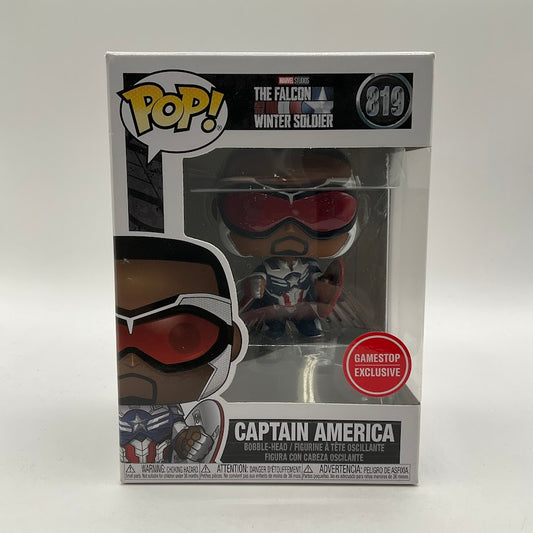 Captain America Funko Pop! The Falcon & The Winter Solider #819 GameStop