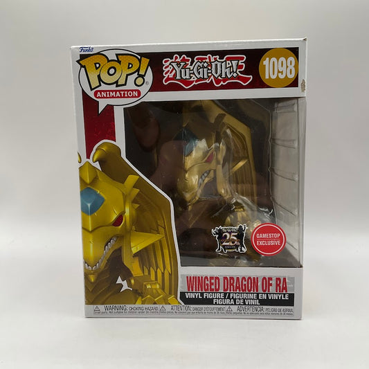 Winged Dragon of Ra Funko Pop! Yu-Gi-Oh! #1098 25th Anniversary GameStop