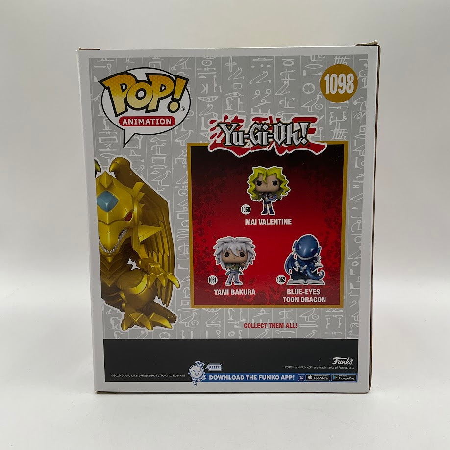 Winged Dragon of Ra Funko Pop! Yu-Gi-Oh! #1098 25th Anniversary GameStop、Funko、kayou