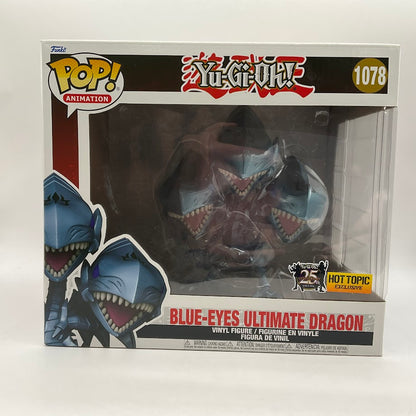 Blue-Eyes Ultimate Dragon Funko Pop! Yu-Gi-Oh! #1078 25th Anniversary Hot Topic