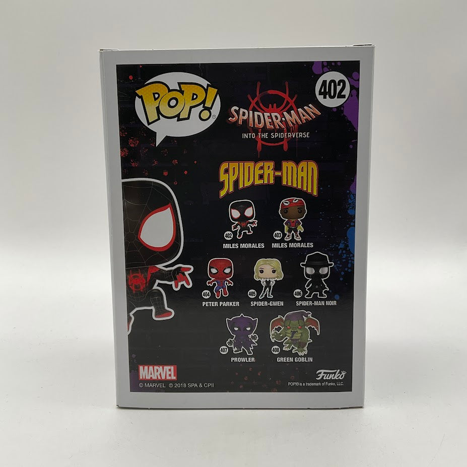 Miles Morales Funko Pop! Spider-Man Into the Spider-Verse #402
