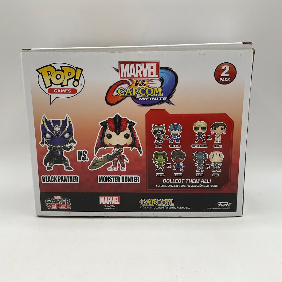 Black Panther vs Monster Hunter Funko Pop! Marvel vs Capcom 2 Pack、Funko、kayou