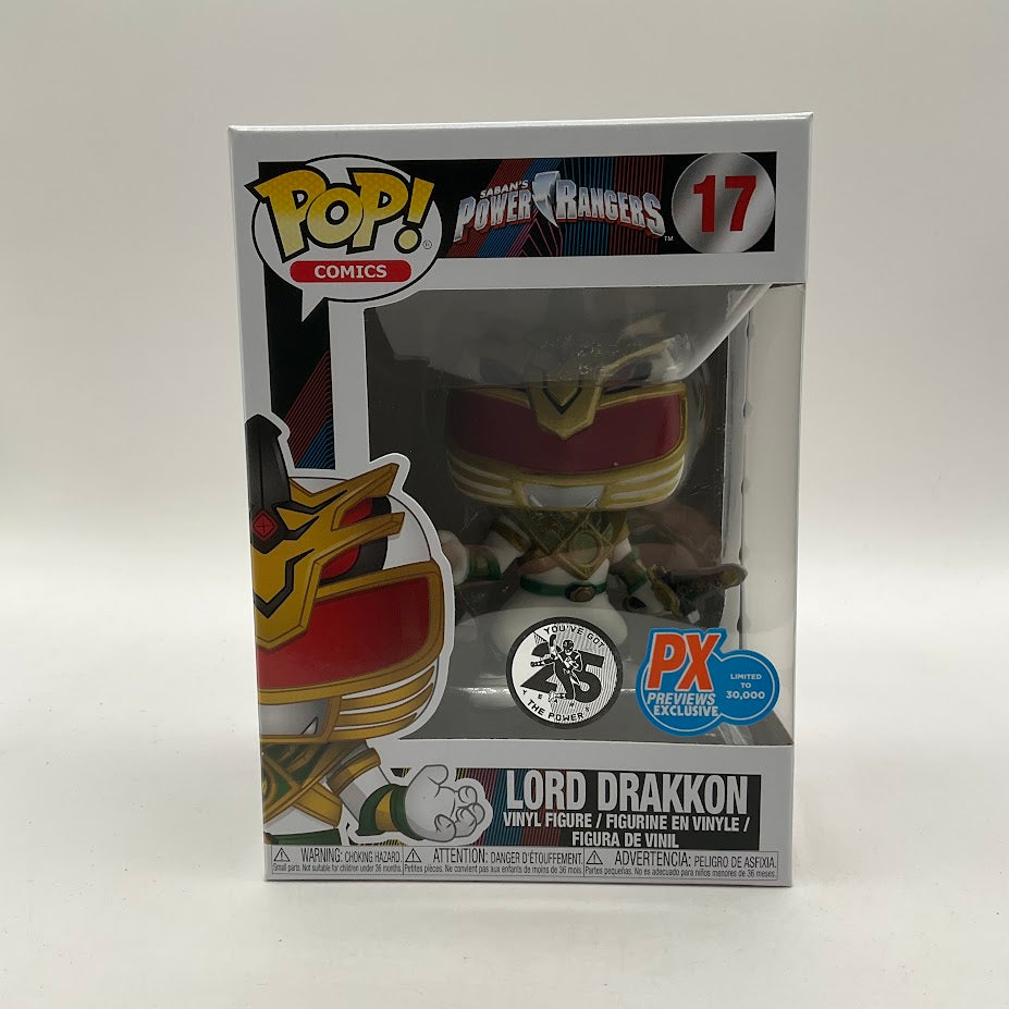 Lord Drakkon Funko Pop! Saban's Power Rangers #17 PX Previews