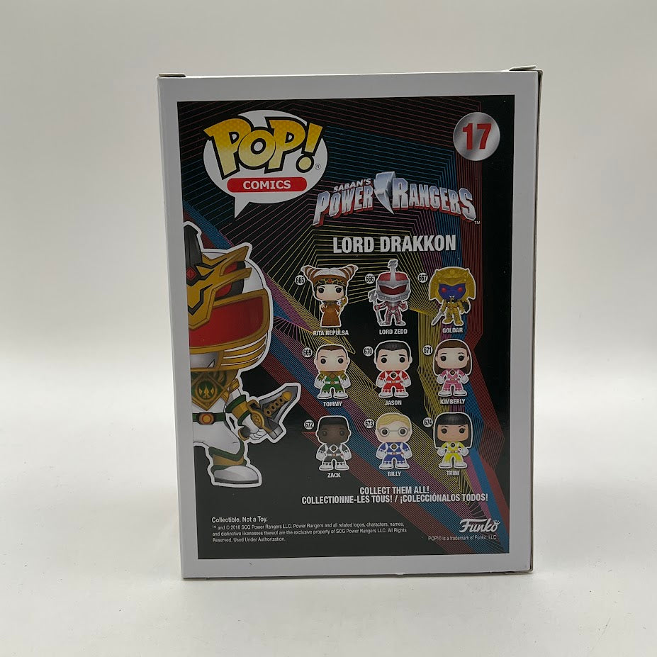 Lord Drakkon Funko Pop! Saban's Power Rangers #17 PX Previews