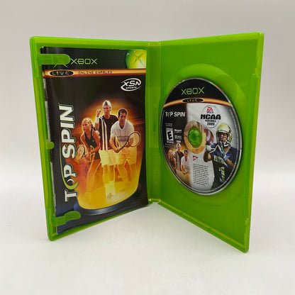 NCAA Football 2005 Top Spin Combo Xbox Used