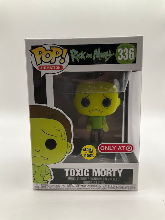 Toxic Morty Funko Pop! Rick & Morty #336 GITD Target Exclusive