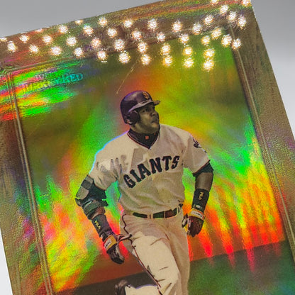 Barry Bonds 2007 Topps Turkey Red Refractor 087/999 #30