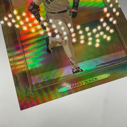Barry Bonds 2007 Topps Turkey Red Refractor 087/999 #30